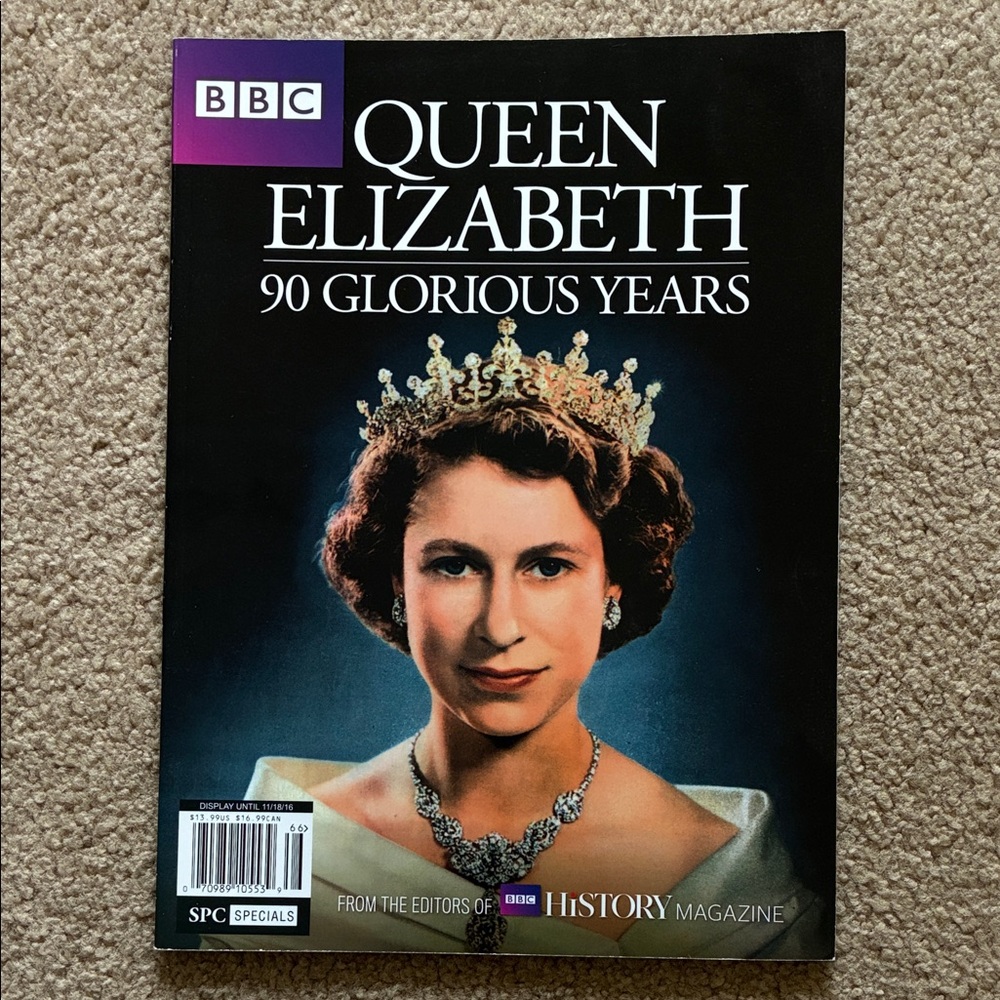 BBC Queen Elizabeth 90 Glorious Years Magazine - 2016